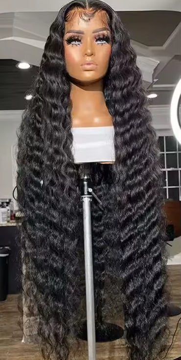 £199!!! 30 inch HD Lace 13x4 Wig Human Hair 200% Density Flash Sale