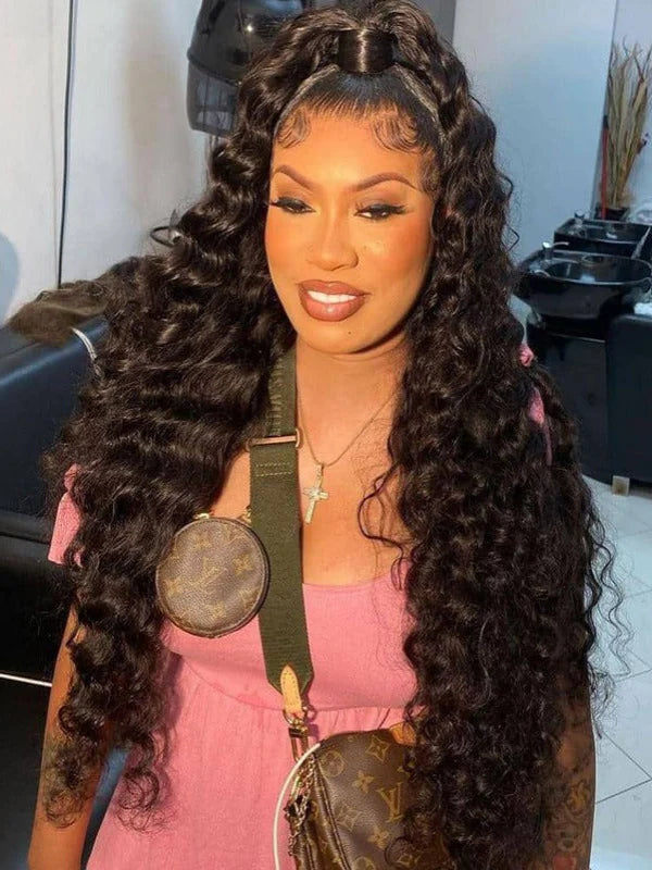 HWP LUX HD 13x4 FULL LACE FRONTAL VIRGIN WIG